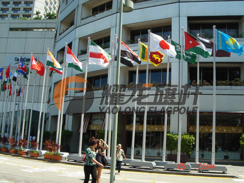 新加坡青年亚运会铝合金旗杆
