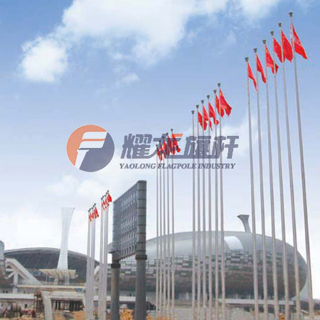 泉州海峡体育中心旗杆18米旗杆