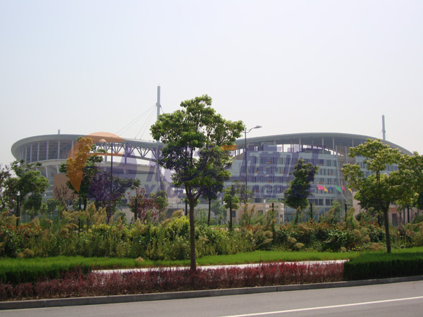 上海金山体育中心旗杆